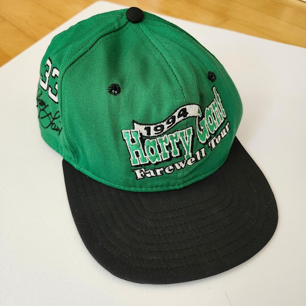 VTG Harry Gant #33 Nascar Farewell Tour Hat Cap Snapback Green USA 1994